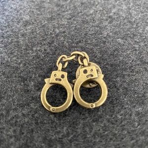 Handcuff Hat Pin